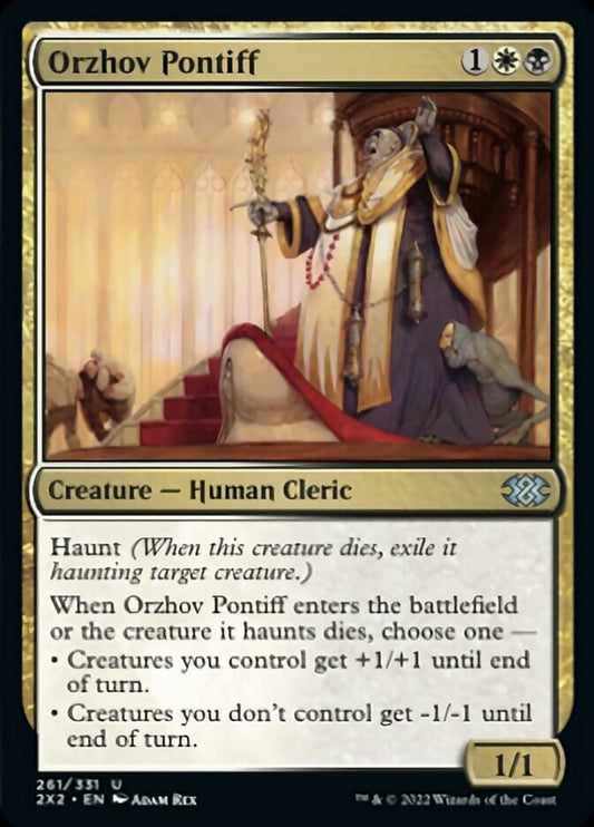 Orzhov Pontiff [Double Masters 2022] [Foil]
