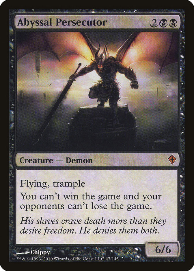 Abyssal Persecutor [Worldwake] [Foil]