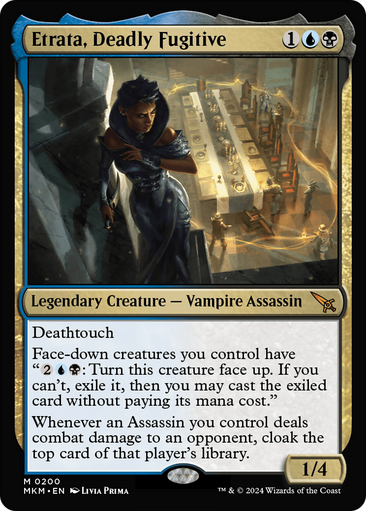 Etrata, Deadly Fugitive [Murders at Karlov Manor] [Foil]