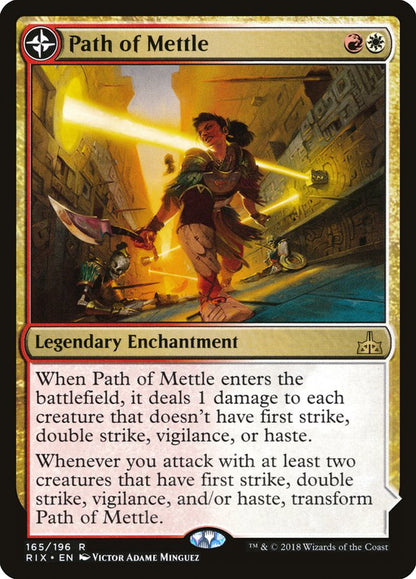 Path of Mettle // Metzali, Tower of Triumph [Rivals of Ixalan] [Foil]