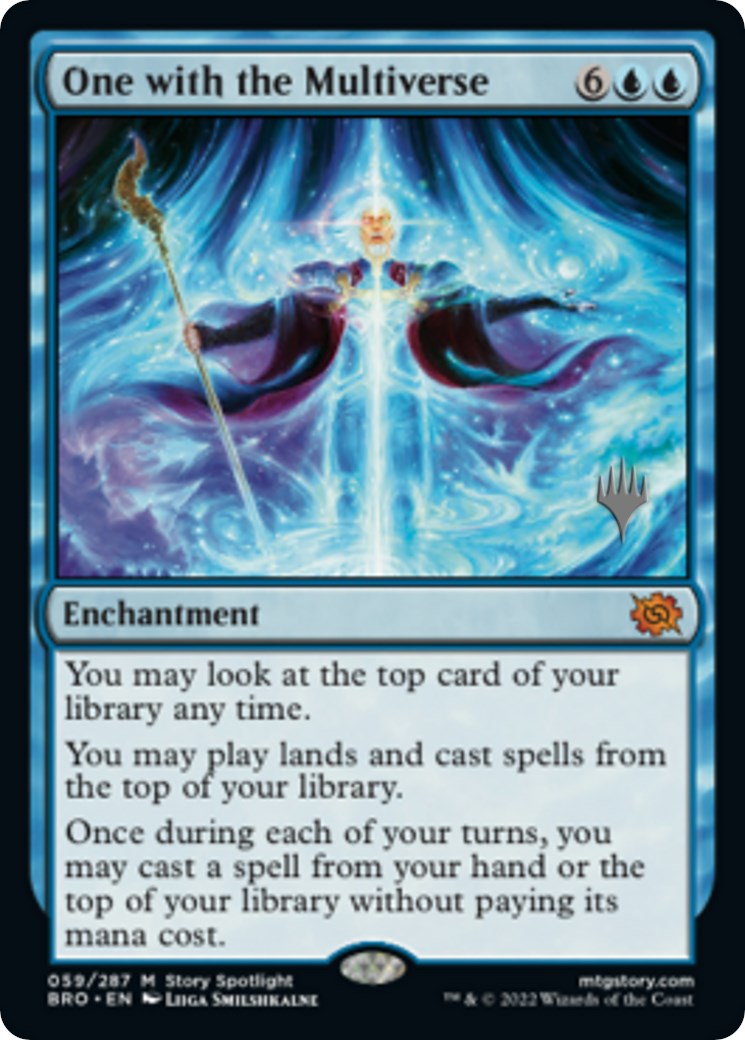 One with the Multiverse (Promo Pack) [The Brothers' War Promos] [Foil]