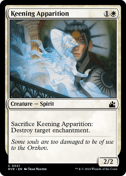 Keening Apparition [Ravnica Remastered] [Foil]
