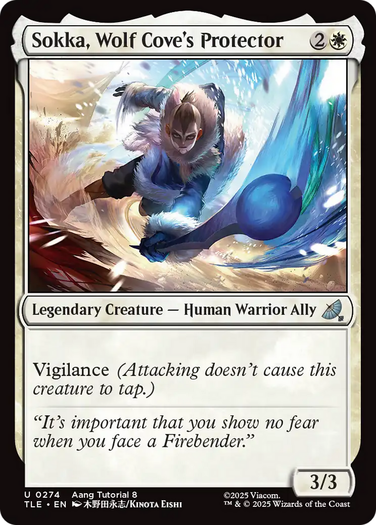Sokka, Wolf Cove's Protector (0274) [Avatar: The Last Airbender: Eternal-Legal] [Foil]