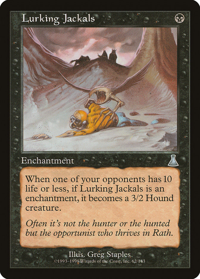 Lurking Jackals [Urza's Destiny] [Foil]