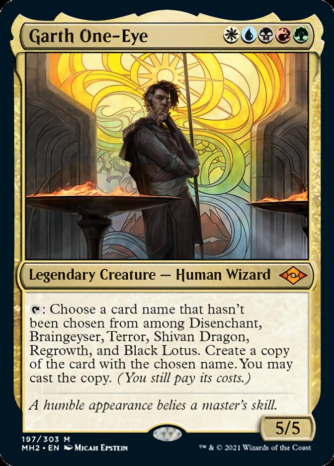 Garth One-Eye [Modern Horizons 2] [Foil]