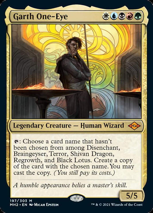 Garth One-Eye [Modern Horizons 2] [Foil]
