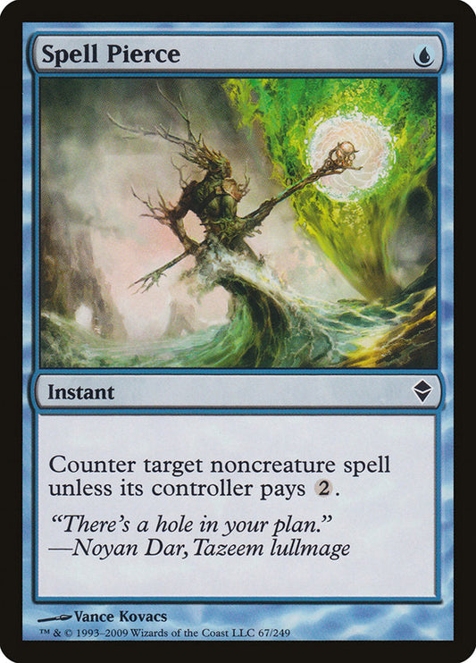 Spell Pierce [Zendikar] [Foil]
