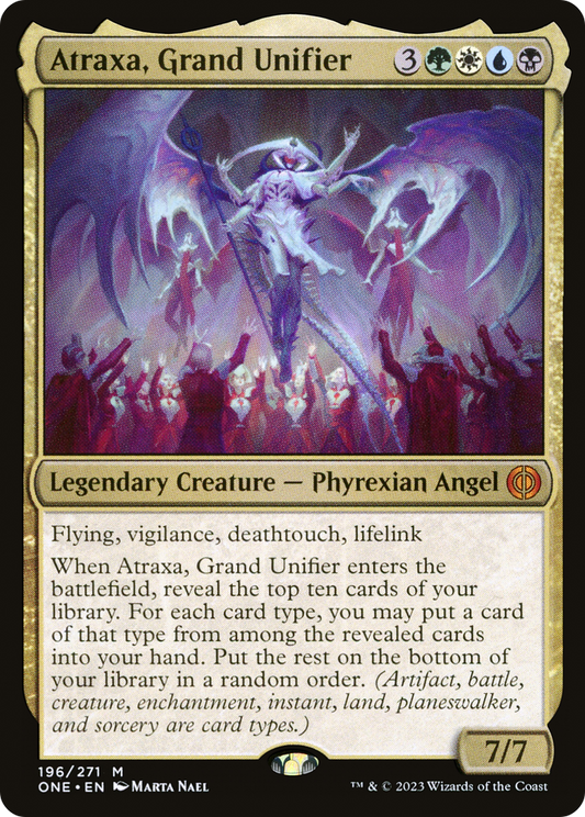 Atraxa, Grand Unifier [Phyrexia: All Will Be One] [Foil]
