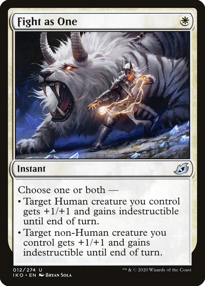 Fight as One [Ikoria: Lair of Behemoths] [Foil]