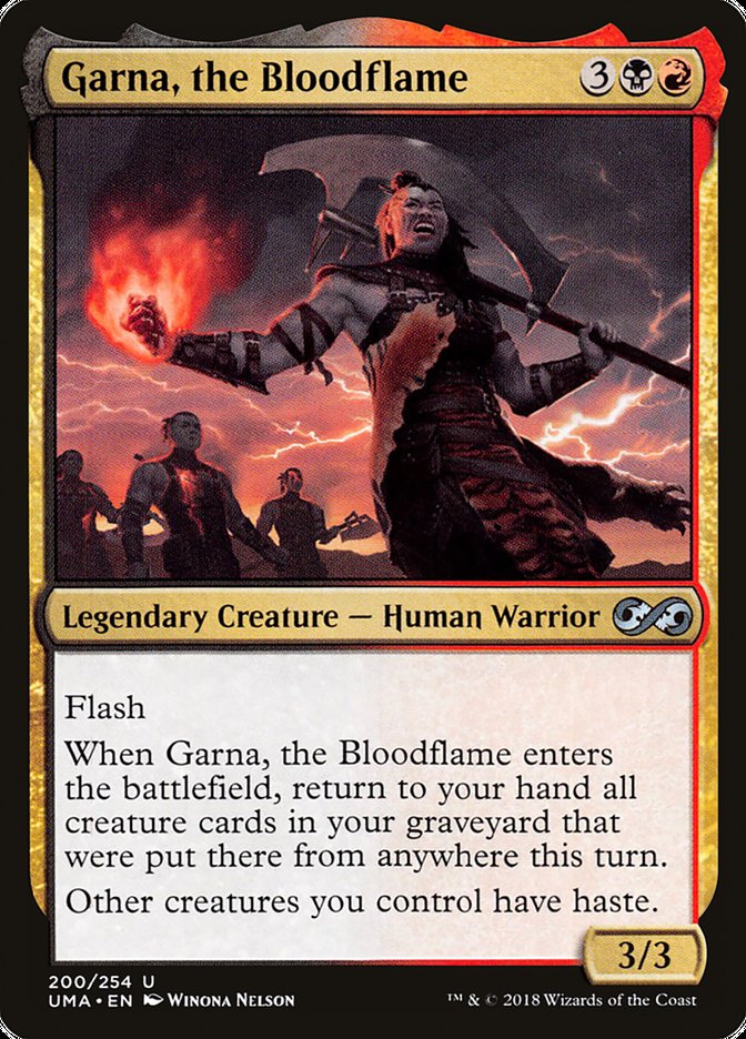 Garna, the Bloodflame [Ultimate Masters] [Foil]