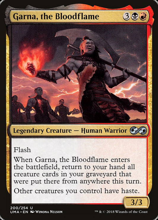 Garna, the Bloodflame [Ultimate Masters] [Foil]