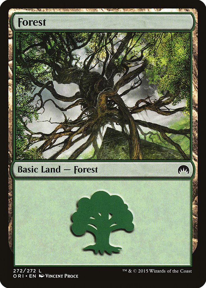 Forest (272) [Magic Origins] [Foil]