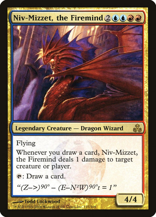 Niv-Mizzet, the Firemind [Guildpact] [Foil]
