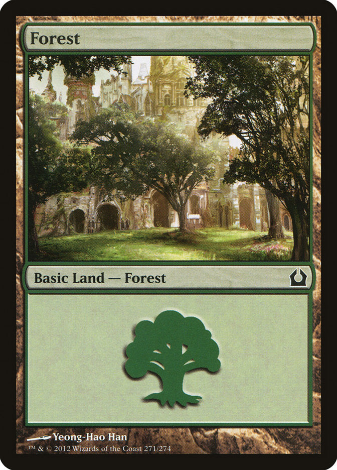 Forest (271) [Return to Ravnica] [Foil]