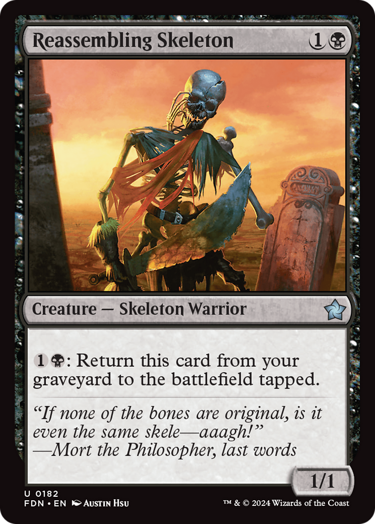 Reassembling Skeleton [Foundations] [Foil]
