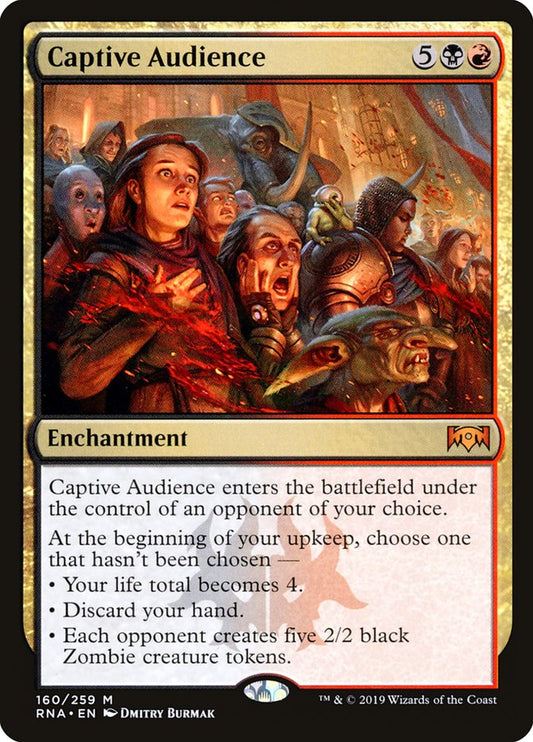 Captive Audience [Ravnica Allegiance] [Foil]