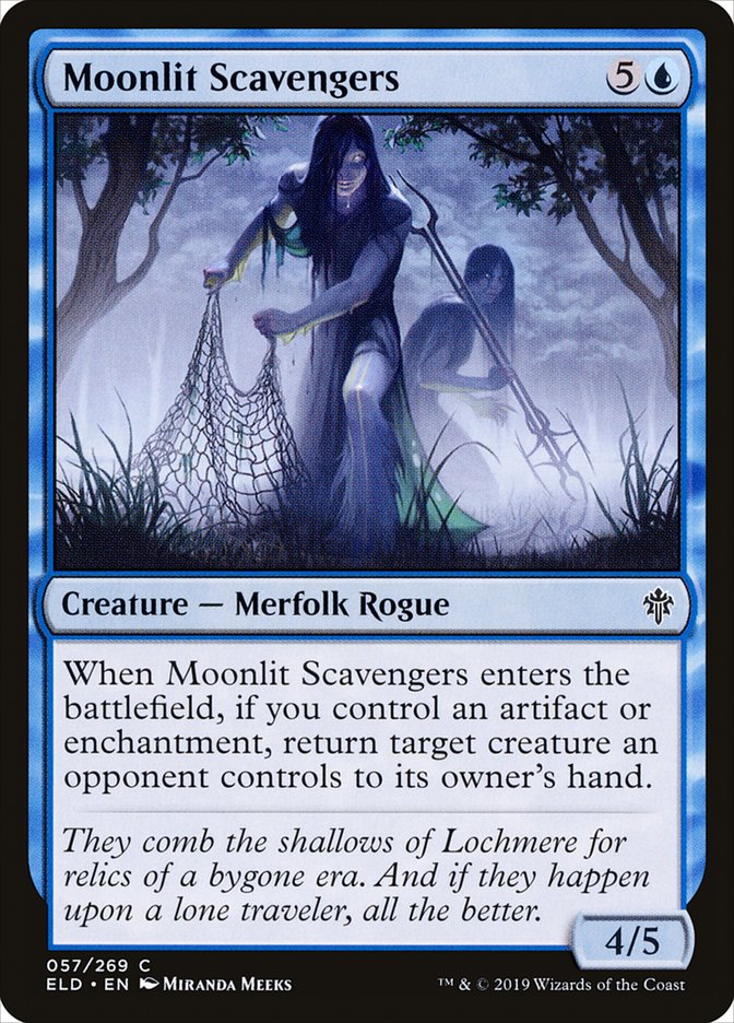 Moonlit Scavengers [Throne of Eldraine] [Foil]