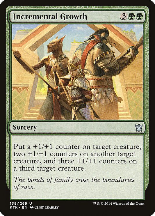 Incremental Growth [Khans of Tarkir] [Foil]