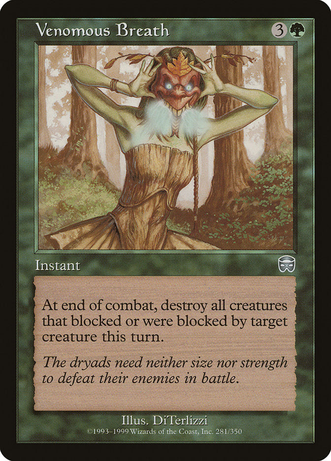 Venomous Breath [Mercadian Masques] [Foil]