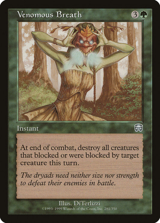 Venomous Breath [Mercadian Masques] [Foil]