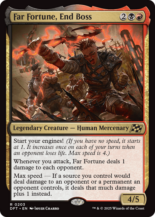 Far fortune, End Boss [Aetherdrift] [Foil]