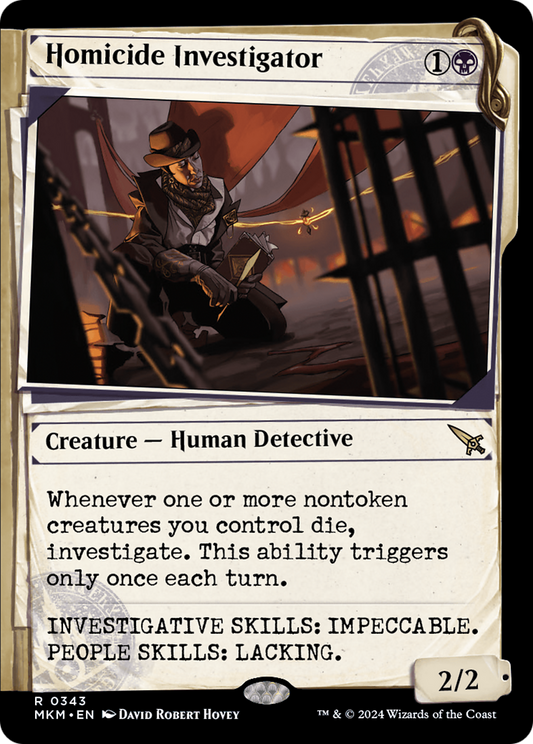 Homicide Investigator (Showcase) [Murders at Karlov Manor] [Foil]