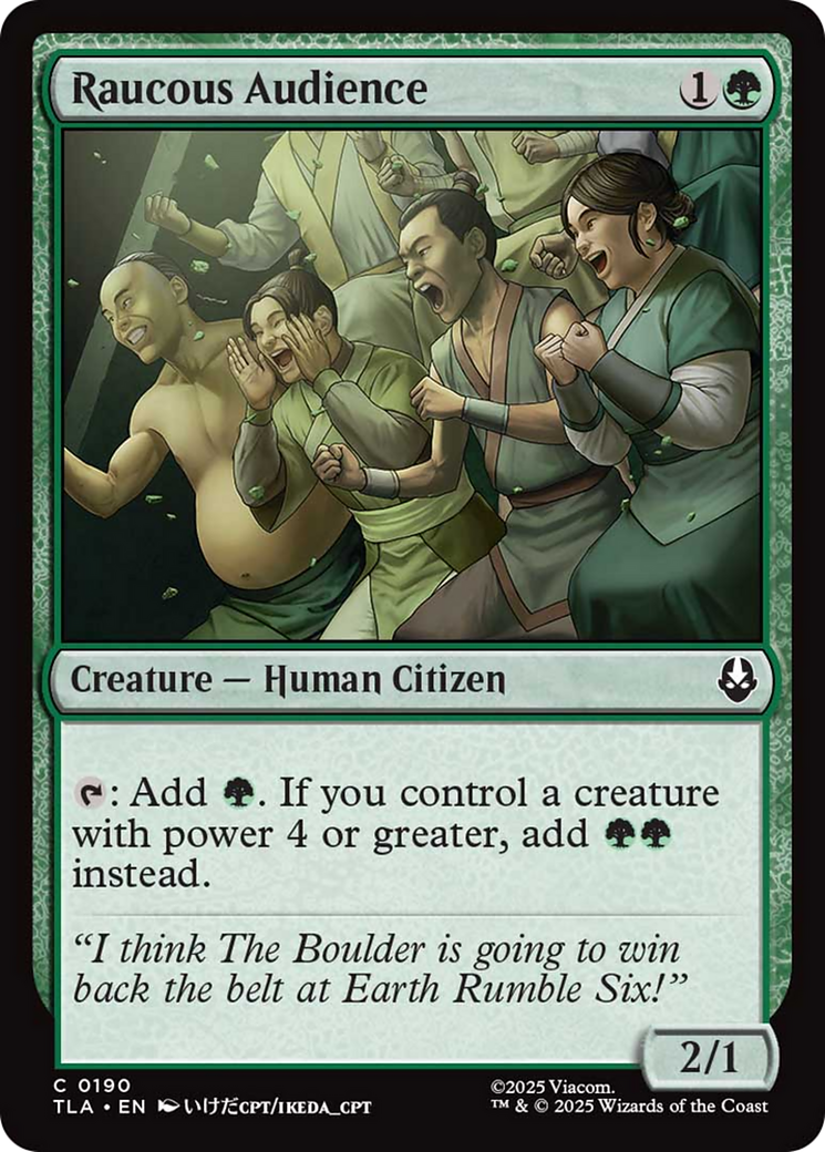 Raucous Audience [Avatar: The Last Airbender] [Foil]