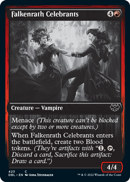 Falkenrath Celebrants [Innistrad: Double Feature] [Foil]