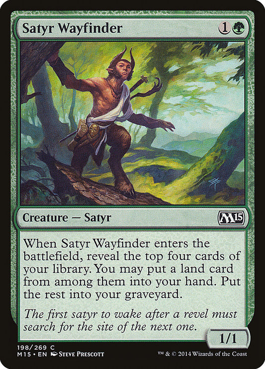 Satyr Wayfinder [Core Set 2015] [Foil]