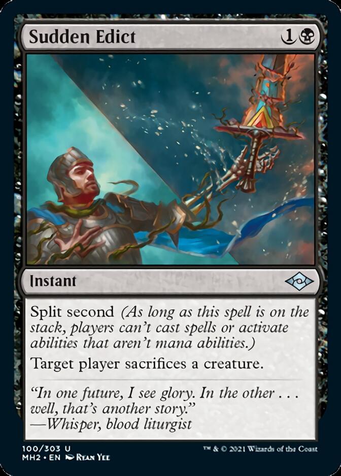 Sudden Edict [Modern Horizons 2] [Foil]