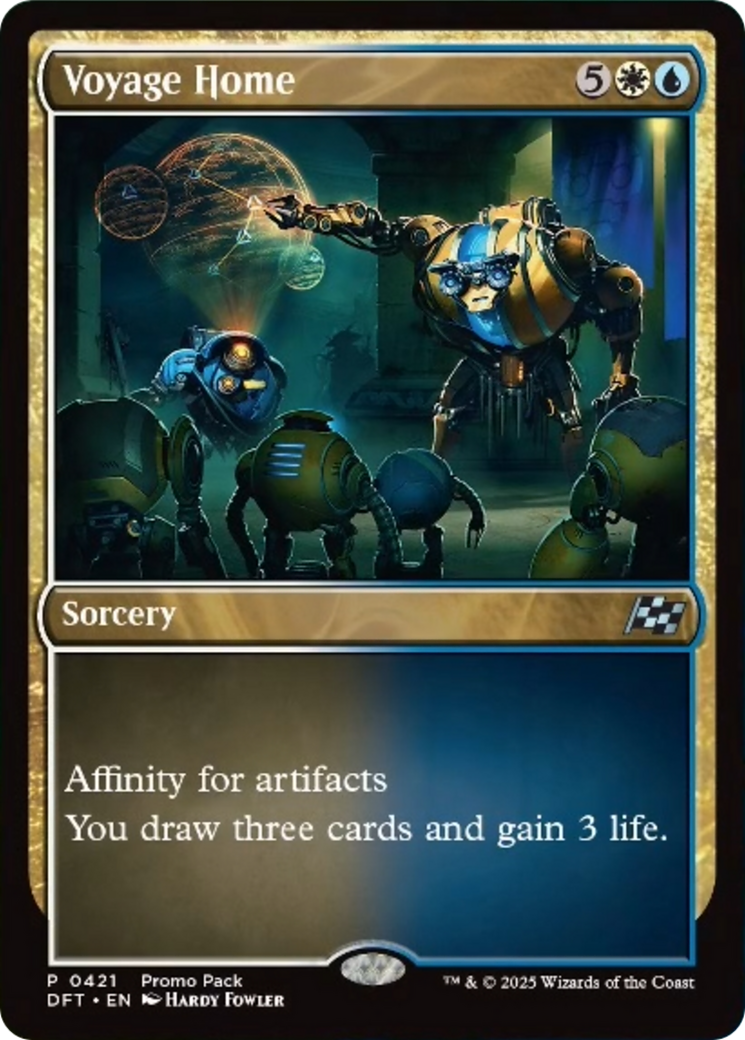 Voyage Home (Promo Pack) [Aetherdrift Promos] [Foil]