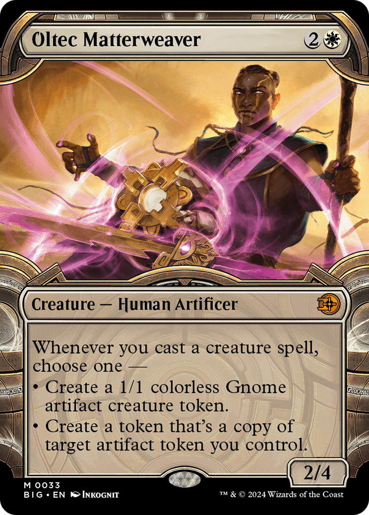 Oltec Matterweaver (Showcase) [Outlaws of Thunder Junction: The Big Score] [Foil]