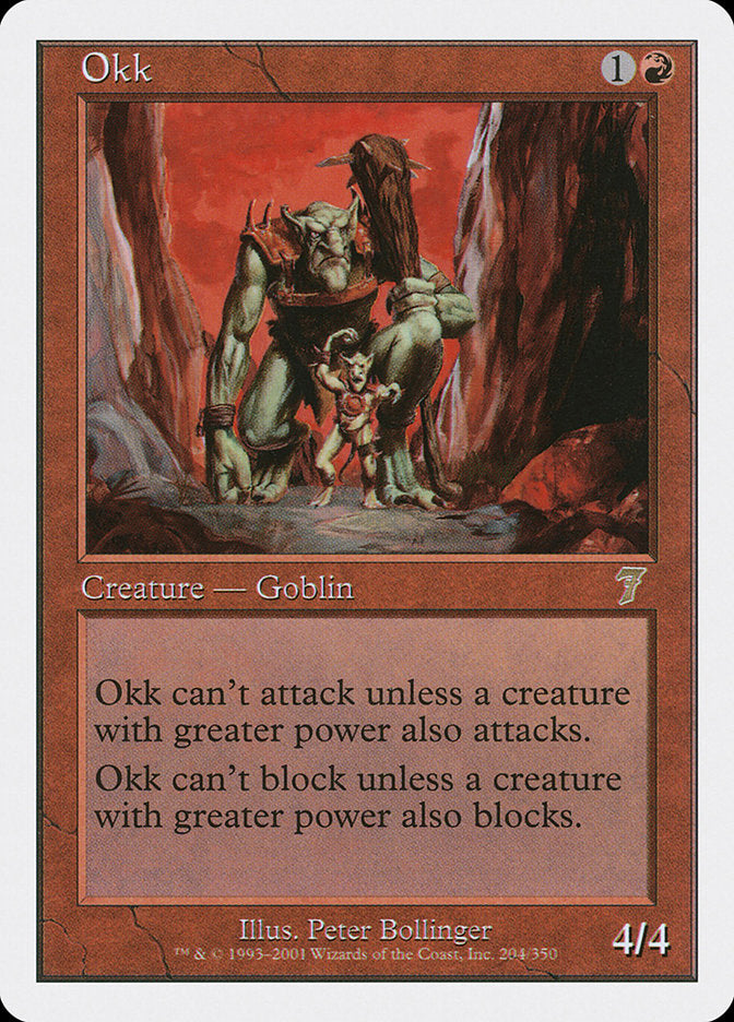 Okk [Seventh Edition] [Foil]
