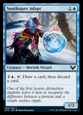Soothsayer Adept [Strixhaven: School of Mages] [Foil]