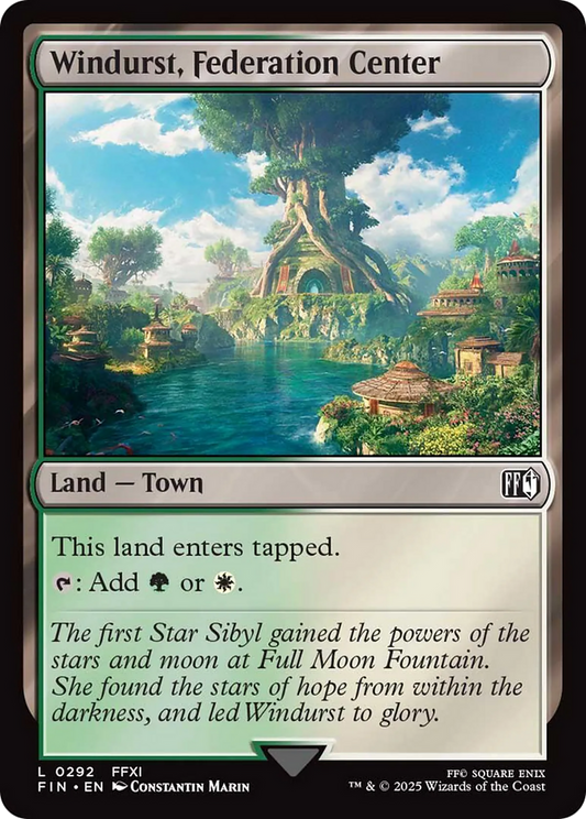 Windurst, Federation Center [FINAL FANTASY] [Foil]