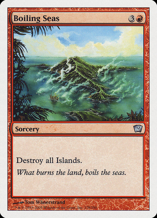 Boiling Seas [Ninth Edition] [Foil]