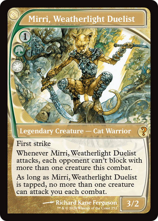 Mirri, Weatherlight Duelist (Future Sight) [Mystery Booster 2] [Foil]