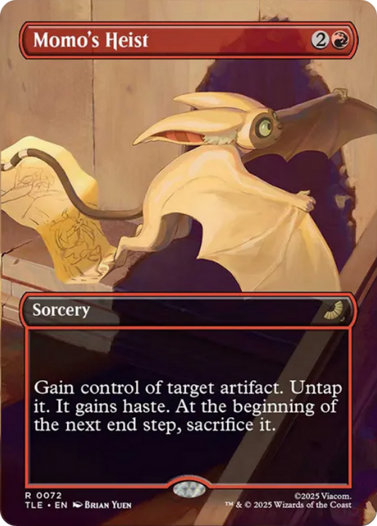 Momo's Heist (Borderless) [Avatar: The Last Airbender: Eternal-Legal] [Foil]