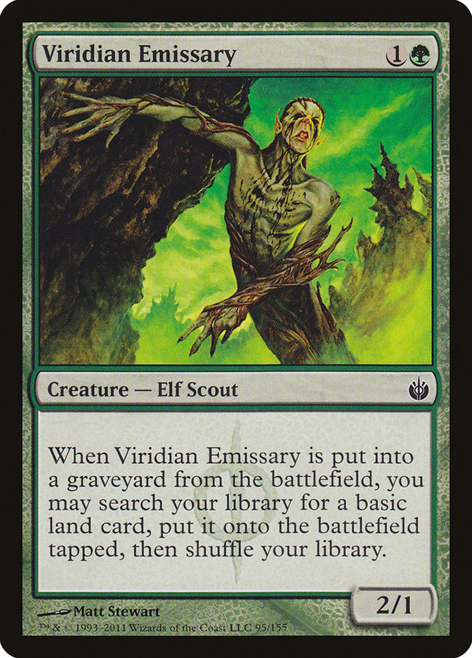 Viridian Emissary [Mirrodin Besieged] [Foil]