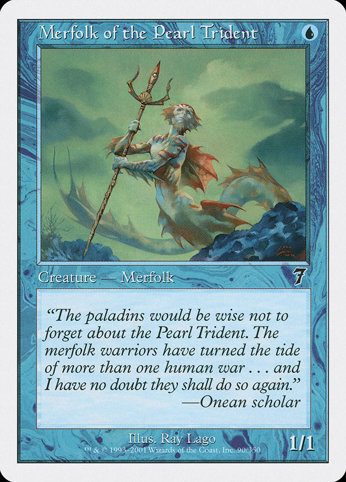 Merfolk of the Pearl Trident [Seventh Edition] [Foil]