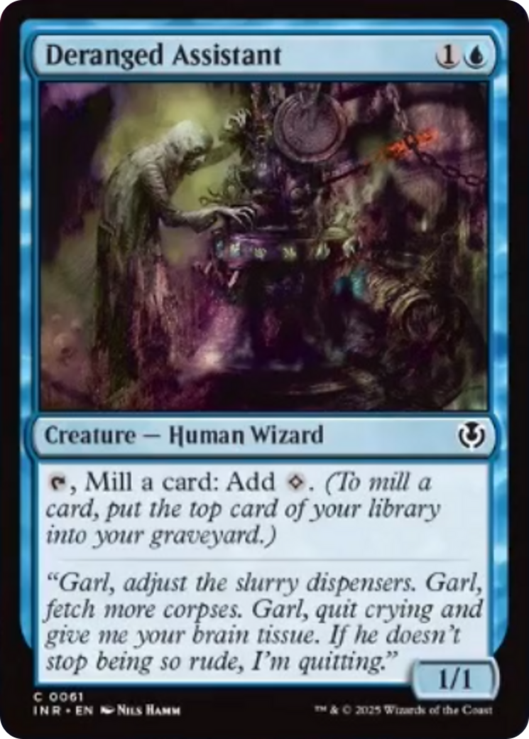 Deranged Assistant [Innistrad Remastered] [Foil]