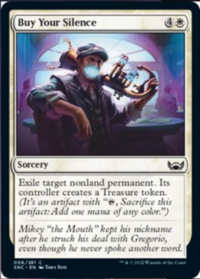 Buy Your Silence [Streets of New Capenna] [Foil]