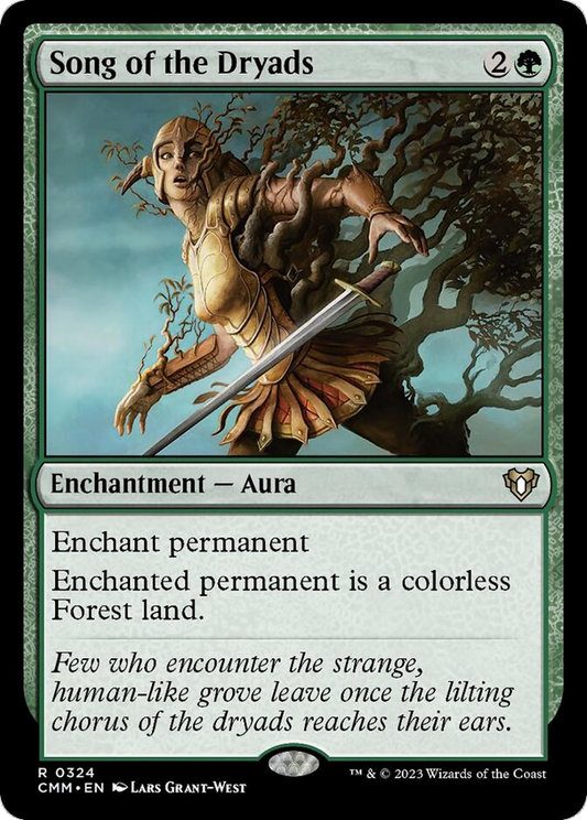 Song of the Dryads [Commander Masters] [Foil]