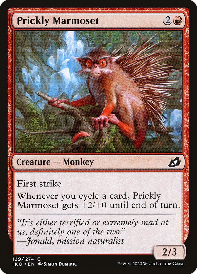 Prickly Marmoset [Ikoria: Lair of Behemoths] [Foil]