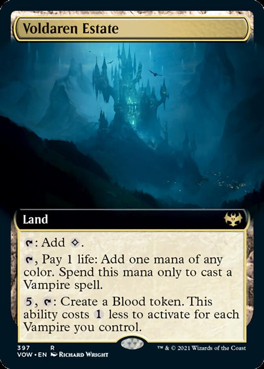 Voldaren Estate (Extended Art) [Innistrad: Crimson Vow] [Foil]