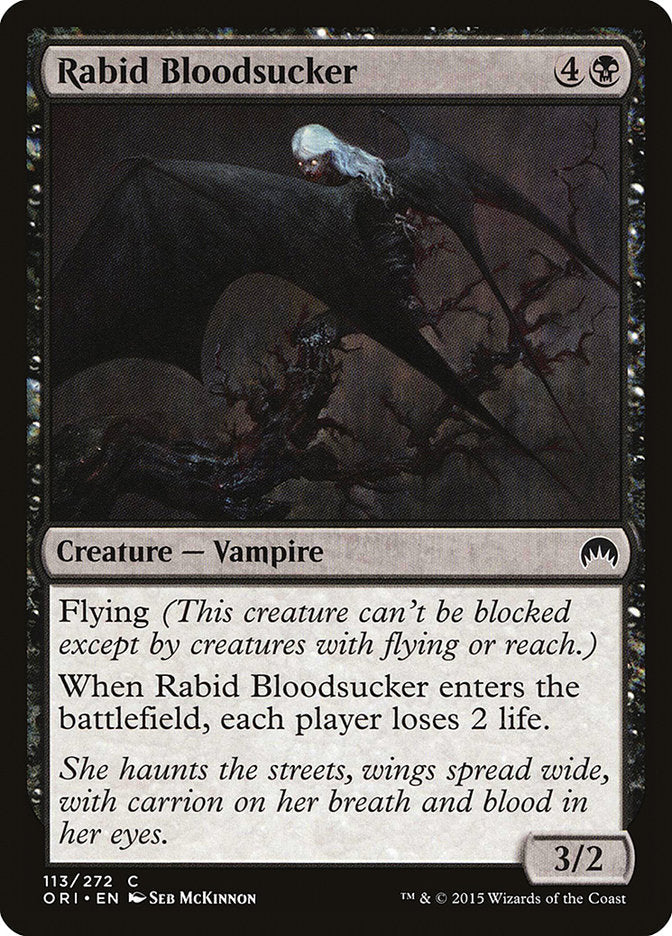 Rabid Bloodsucker [Magic Origins] [Foil]
