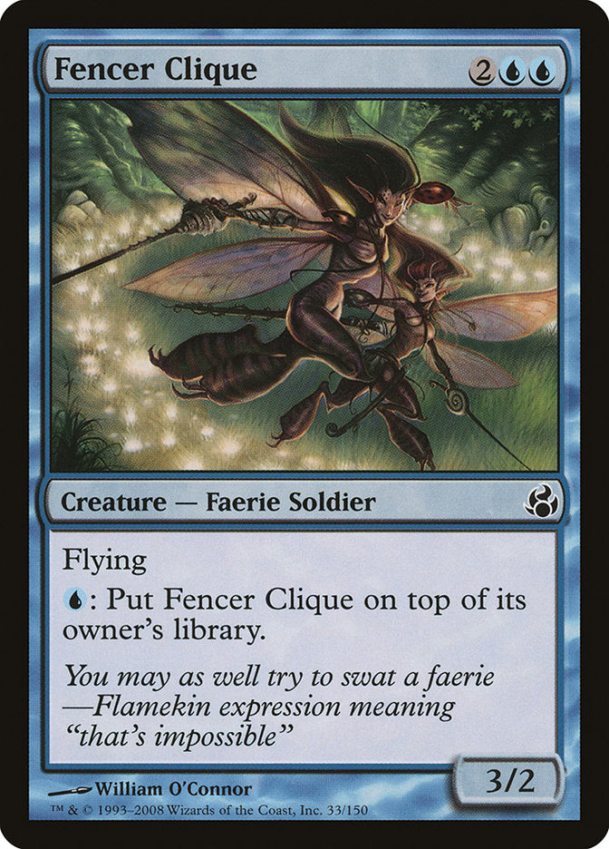 Fencer Clique [Morningtide] [Foil]