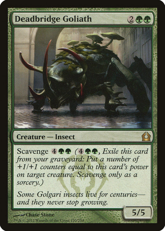 Deadbridge Goliath [Return to Ravnica] [Foil]