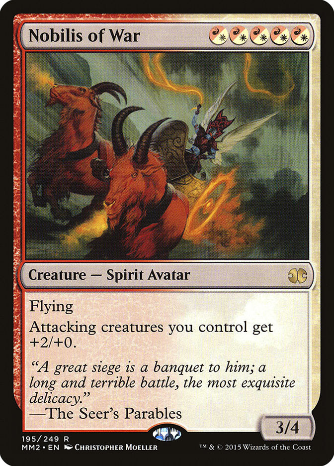 Nobilis of War [Modern Masters 2015] [Foil]