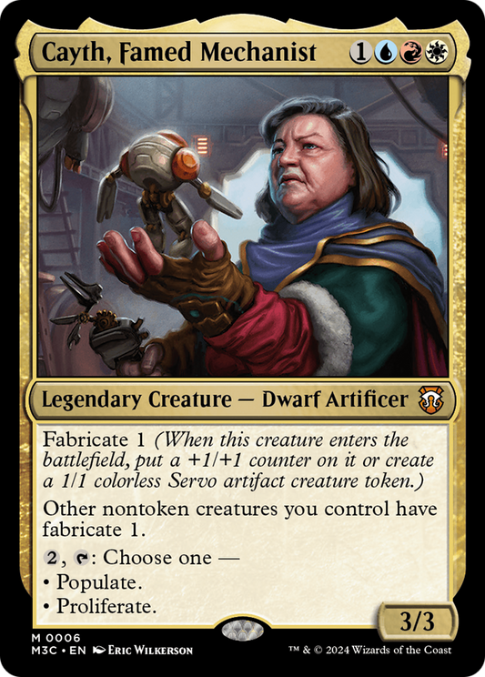 Cayth, Famed Mechanist [Modern Horizons 3 Commander] [Foil]